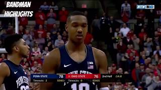 Tony Carr Penn State vs Ohio State/1.25.18/Highlights/28pts 5reb 5ast