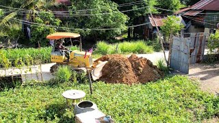 Clearing weed in the house and build a road length of 15 meters by a talented expert is process work