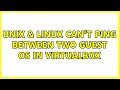 Unix & Linux: Can't ping between two guest OS in Virtualbox (5 Solutions!!)