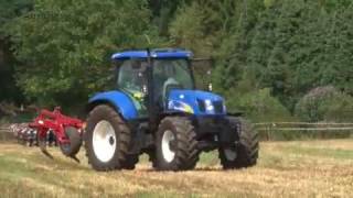 Агрегат: трактор New Holland T6040 и глубокорыхлитель SMS HKT300