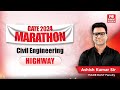 LIVE: GATE 2024 Marathon | Highway | CE | Ashish Kumar Sir | MADE EASY