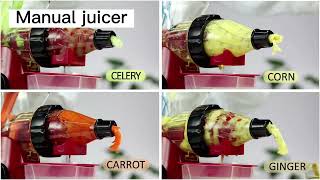 GDL  manual juicer rotary jucier machine