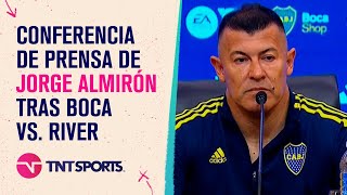 EN VIVO: Jorge Almirón habla en conferencia de prensa tras el Superclásico Boca vs. River