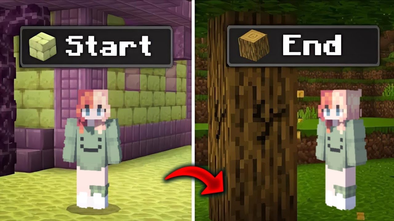I Tried To Beat Minecraft Backwards Tdg Youtube
