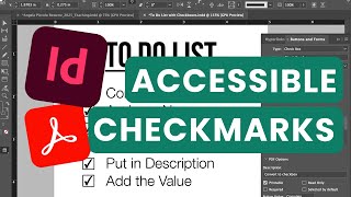 How to Create an Accessible Checklist: An Interactive PDF from Adobe InDesign