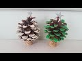 5 diy pine cone crafts faux bleached pine cone winter decor ideas cinnamon christmas farmhouse