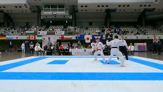 WSKK | Mens  74kg Jiyu Kumite Final   W S K F  16th World Championships