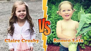 Claire Crosby Vs Romeo Eats (My Stupid Heart) Transformation 👑 New Stars From Baby To 2023