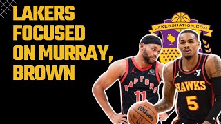 Lakers In The Lead For Dejounte Murray Trade? Also Focused On Landing Bruce Brown? Latest On Deals