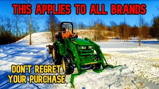 Buying a Compact Tractor? - Don't Make This Mistake!