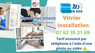 vitrier pas cher le kremlin Bicêtre 07 62 35 21 69 tarif assurance