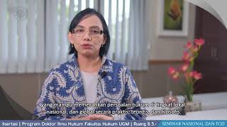 Seminar Nasional Aplikasi Teori & Filsafat Hukum dalam Penulisan Proposal & Riset Disertasi PDIH FH