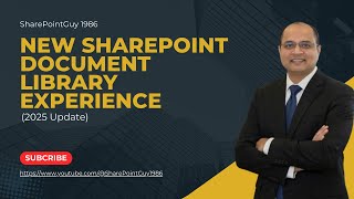 What’s New in SharePoint 2025: Document Library #SharePoint #Microsoft365 #SharePointOnline