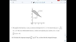 AP Calculus BC Exam 2023 - FRQ 5 (Non Calculator)