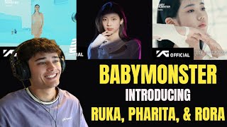 BABYMONSTER - Introducing RUKA, PHARITA, & RORA REACTION!