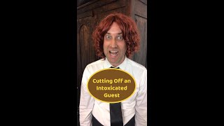 Bistro Huddy Server Training Video, Part 2: Cutting Off an Intoxicated Guest