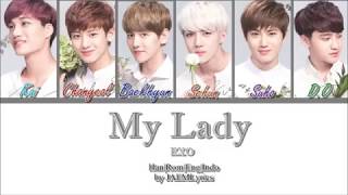 EXO (엑소) - My Lady [Han|Rom|Eng|Indo Lyrics]