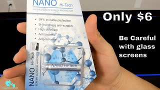 Nanotechnology Hi Tech Liquid Screen Protector Drop and Scratch Test (Ebay) Glass Hurts