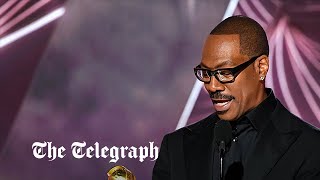 Eddie Murphy jokes about Will Smith Oscars slap in Golden Globes award speech