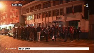 Les policiers de Cayenne en colère