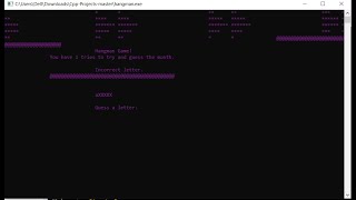 Simple Hangman In C++ With Source Code | Source Code & Projects