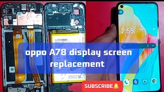 oppo A78 4g display change || oppo A78 4g oppo A78 5g display screen change #oppo #oppoa785g