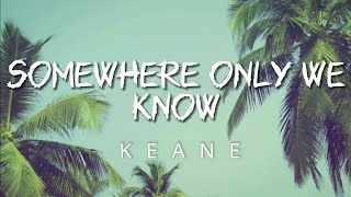 Download Somewhere Only We Know - Keane (Lyrics) mp3