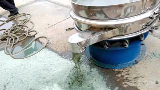 Recycle Fiber from the pulp, vibrating screen for paper-making