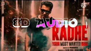 Radhe 8D Song – Radhe title track Song Lyrics starring Salman Khan and Disha Patani