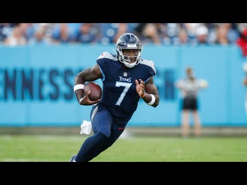 Malik Willis Preseason Week 2 Highlights - Titans Vs Tampa Bay - YouTube