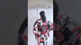 【アンティーク着物】御召と半幅帯でご近所お出かけコーデ #kimono