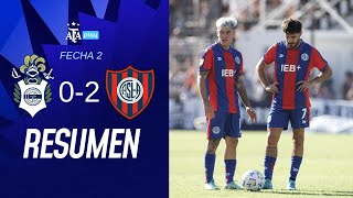 Gimnasia La Plata 0 vs 2 San Lorenzo | #TorneoApertura2025 | Resumen | Fecha 2