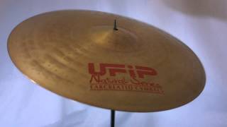 *SOLD* UFIP Natural Light Ride Cymbal 20\