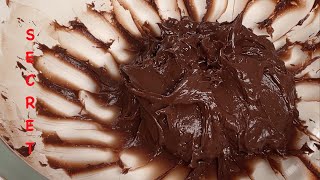 Chocolate cake cream without sugar. Patissiere and Diplomat