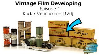 Vintage Film Developing:  Kodak Verichrome 120 Film [Ep. 4]