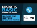 Mikrotik Basic Configuration - Backup and Restore | Mikrotik Tutorial Step By Step