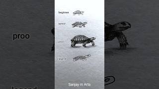 how to draw a turtle 😳😱🔥 #sanjaymarts #art #drawing #shorts
