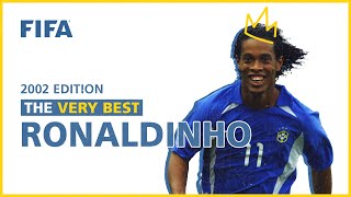 Best of Ronaldinho | Korea/Japan 2002 | FIFA World Cup