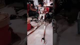 La primer humanoide robot del mundo 🤖😳😱 #robot #robotics #robots #robotandroide #androide #humanoide