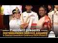 President Murmu presents Distinguished Service Awards in Defence Investiture Ceremony-2024 (Phase-2)