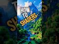 How to Install Shaders!!! #minecraft #tatorial #shaders