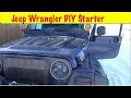 DIY Jeep Tj Wrangler Starter Replacement