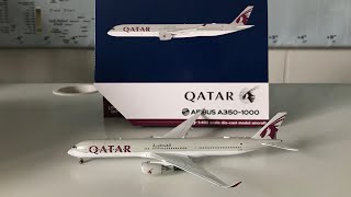 Qatar Airways Airbus A350-1000 unboxing | GeminiJets | 1:400