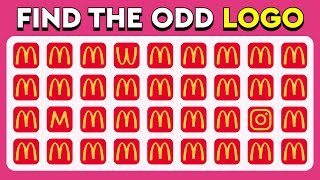 Find the ODD LOGO Out - Food & Drink logo Edition Quiz 🍔🥤🌮