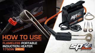 FLAMELESS PORTABLE INDUCTION HEATER - 1750W - SP TOOLS (SP85175)