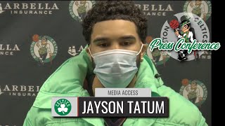 Jayson Tatum Talks Chemistry with Kemba Walker