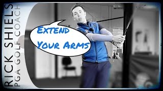 EXTEND YOUR ARMS FOR MORE POWER