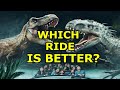 The Jurassic World Is Not Enough: Ride Comparison