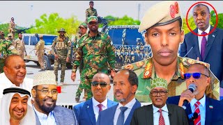 Deg Deg A/Madobe Oo Xiray taliyihii Ciidamada Jubbaland, DFS Diyaarado Ciidan Ah Geesay Raasksbooni