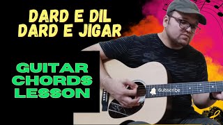 Dard E Dil Dard E Jigar | Karz | Guitar Chords Lesson | @HridayeshThapa